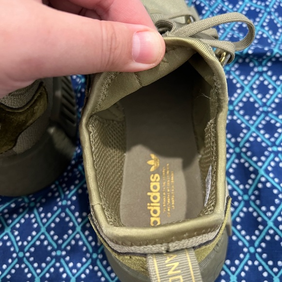 W7 Orbit Green Adidas NMD R1 - Picture 3 of 8